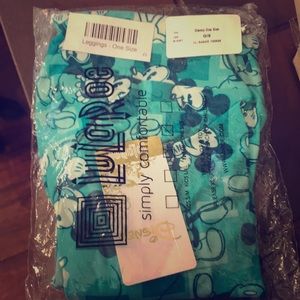 OS Disney leggings nwt